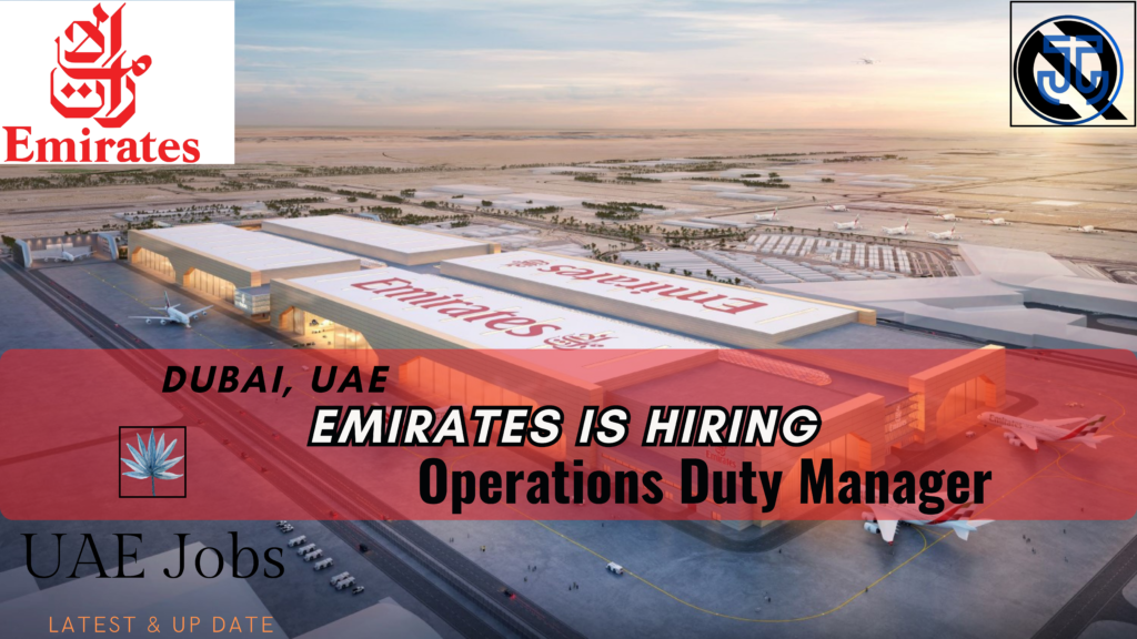 Airport Duty Manager Jobs in UAE 2024 Offered High Paying.